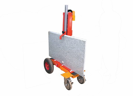 ELEVATING HAND-WINCH CART